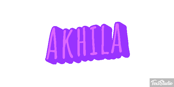 Akhila Efekt tekstowy