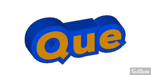 Que Effet de texte