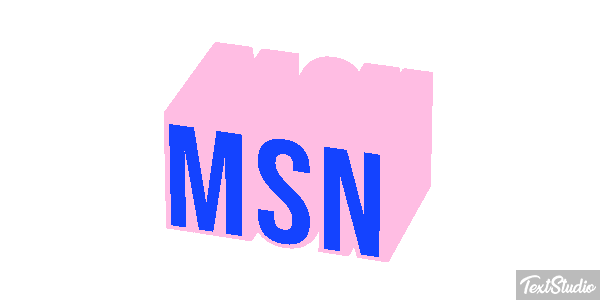 MSN Efecto de texto