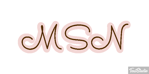 MSN Efecto de texto