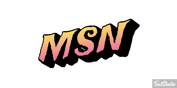 MSN Efecto de texto