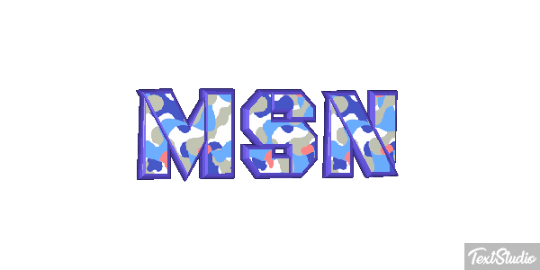MSN Efecto de texto