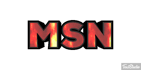 MSN Efecto de texto