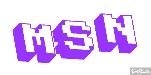 MSN Efecto de texto