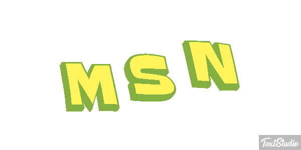 MSN Efecto de texto
