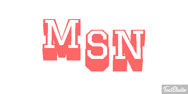 MSN Efecto de texto