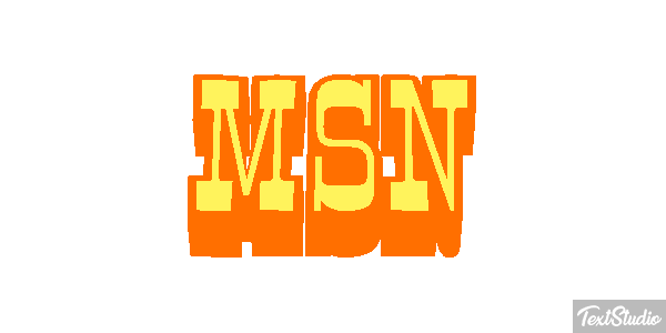 MSN Efecto de texto