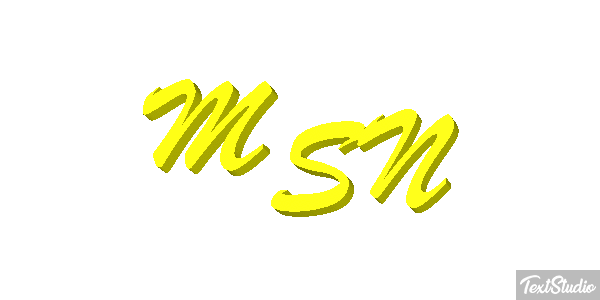 MSN Efecto de texto