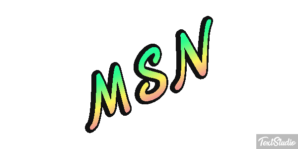 MSN Efecto de texto