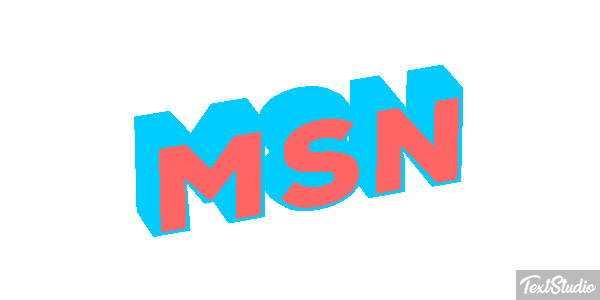 MSN Efecto de texto