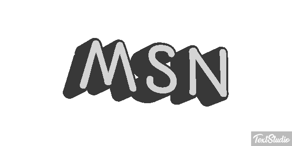 MSN Efecto de texto