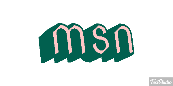 MSN Efecto de texto