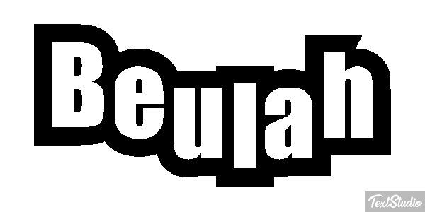 Beulah Text effect