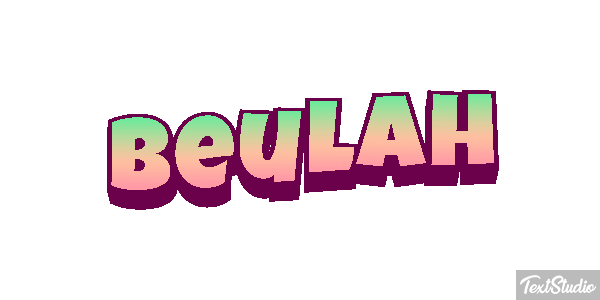 Beulah Text effect