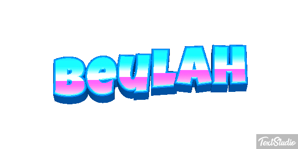 Beulah Text effect