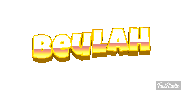 Beulah Text effect