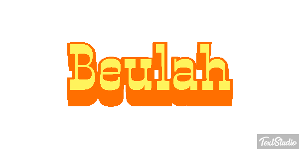Beulah Text effect