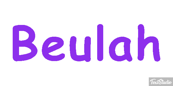 Beulah Text effect