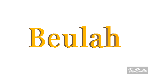 Beulah Text effect