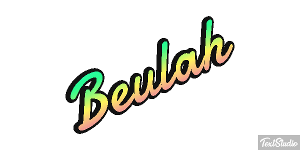 Beulah Text effect