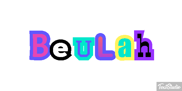 Beulah Text effect