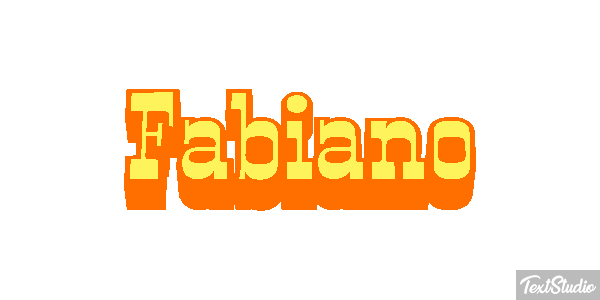 Fabiano Effetto testo