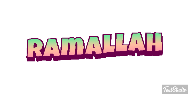 Ramallah Efekt tekstowy