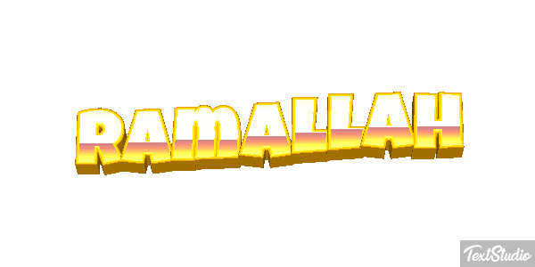 Ramallah Efekt tekstowy