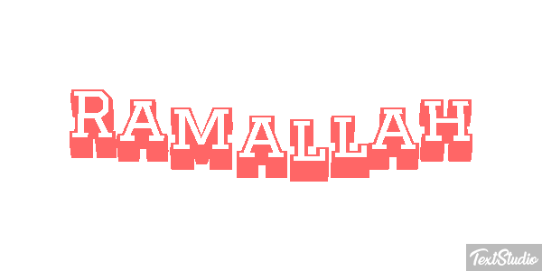 Ramallah Efekt tekstowy