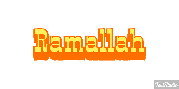 Ramallah Efekt tekstowy