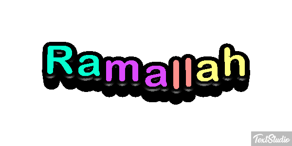 Ramallah Efekt tekstowy