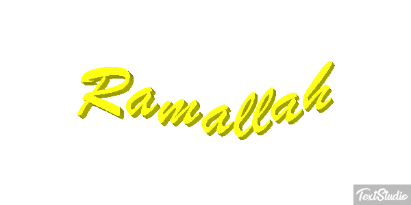 Ramallah Efekt tekstowy
