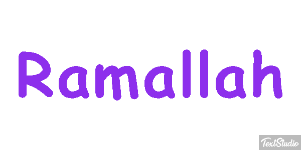 Ramallah Efekt tekstowy