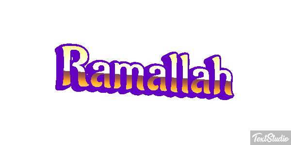 Ramallah Efekt tekstowy