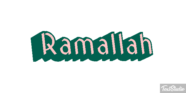 Ramallah Efekt tekstowy