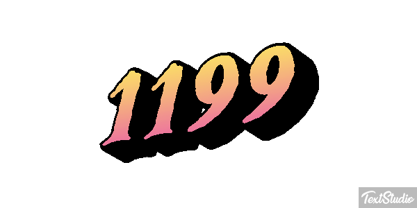 1199 Effetto testo