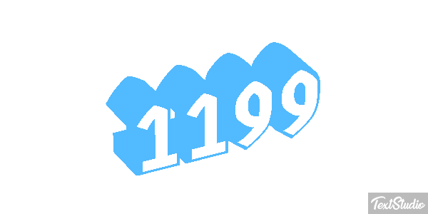 1199 Effetto testo