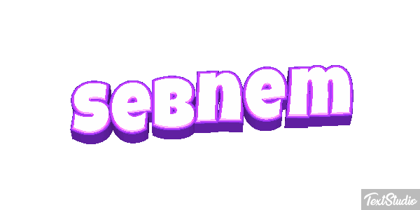 Şebnem Tekst effect