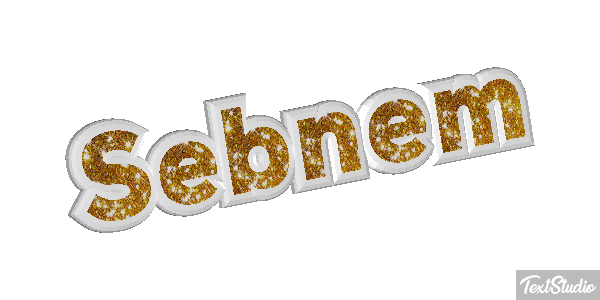 Şebnem Tekst effect