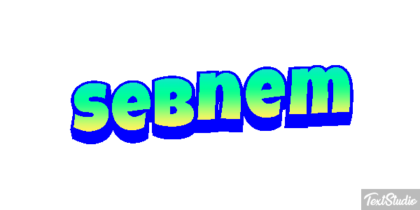 Şebnem Tekst effect