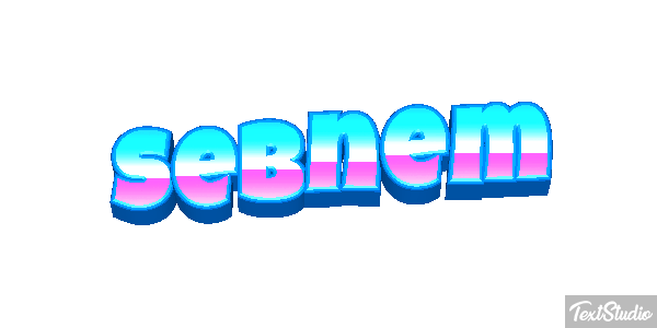 Şebnem Tekst effect