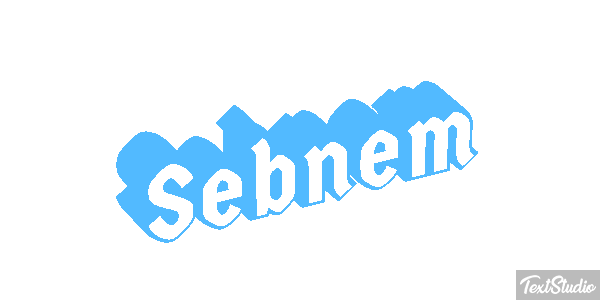 Şebnem Tekst effect