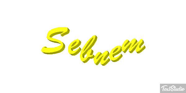 Şebnem Tekst effect