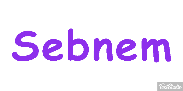 Şebnem Tekst effect