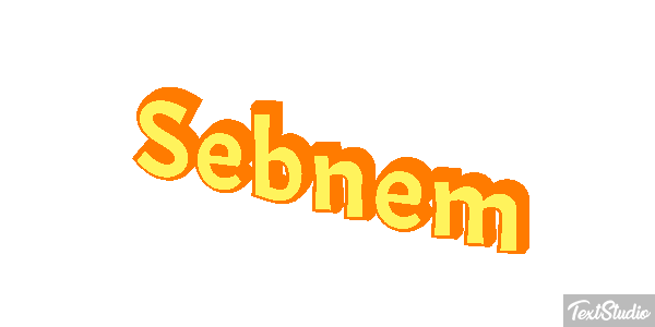 Şebnem Tekst effect