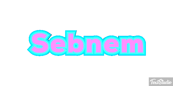 Şebnem Tekst effect