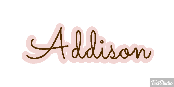 Addison Efecto de texto