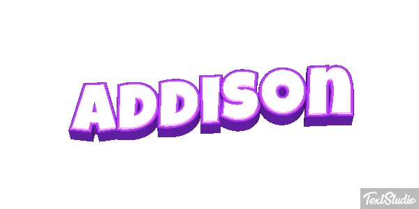 Addison Efecto de texto