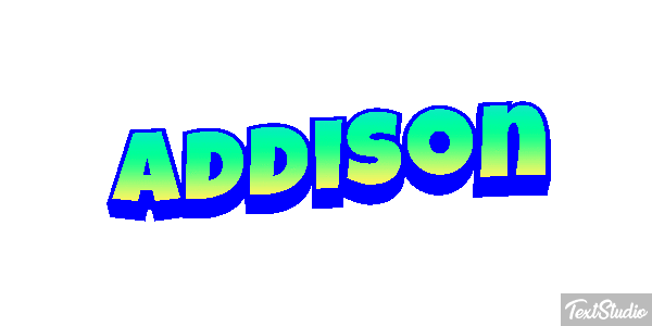 Addison Efecto de texto