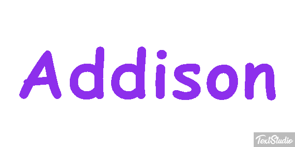 Addison Efecto de texto